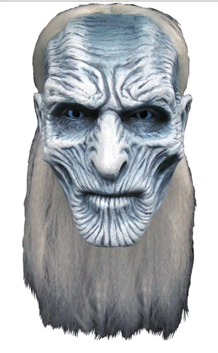 TRICK OR TREAT STUDIOS Game Of Thrones White Walker Full Latex Mask Adult Costume Accessory 3 TRICK OR TREAT STUDIOS Game Of Thrones White Walker Full Latex Mask Adult Costume Accessory
