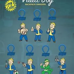 UCC Distributing Fallout 4 Blind Bag Vault Boy Backpack Hangers Set - 3 Random -Bioworld Shop UCC 59754 B3C