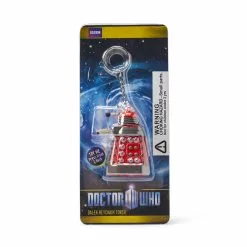 Seven20 Doctor Who Red Dalek Keychain Flashlight 12 Seven20 Doctor Who Red Dalek Keychain Flashlight -Bioworld Shop UGT DR90 CD