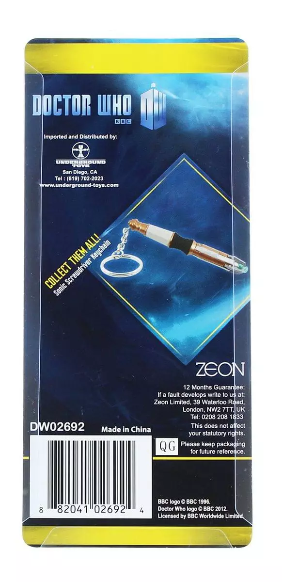 Seven20 Doctor Who TARDIS Figural Keychain 4 Seven20 Doctor Who TARDIS Figural Keychain - Image 2