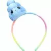 Seven20 Glitter Galaxy Plush Blue Poop Emoji Child Costume Headband 1 Seven20 Glitter Galaxy Plush Blue Poop Emoji Child Costume Headband -Bioworld Shop UGT OG12343 BLU CA