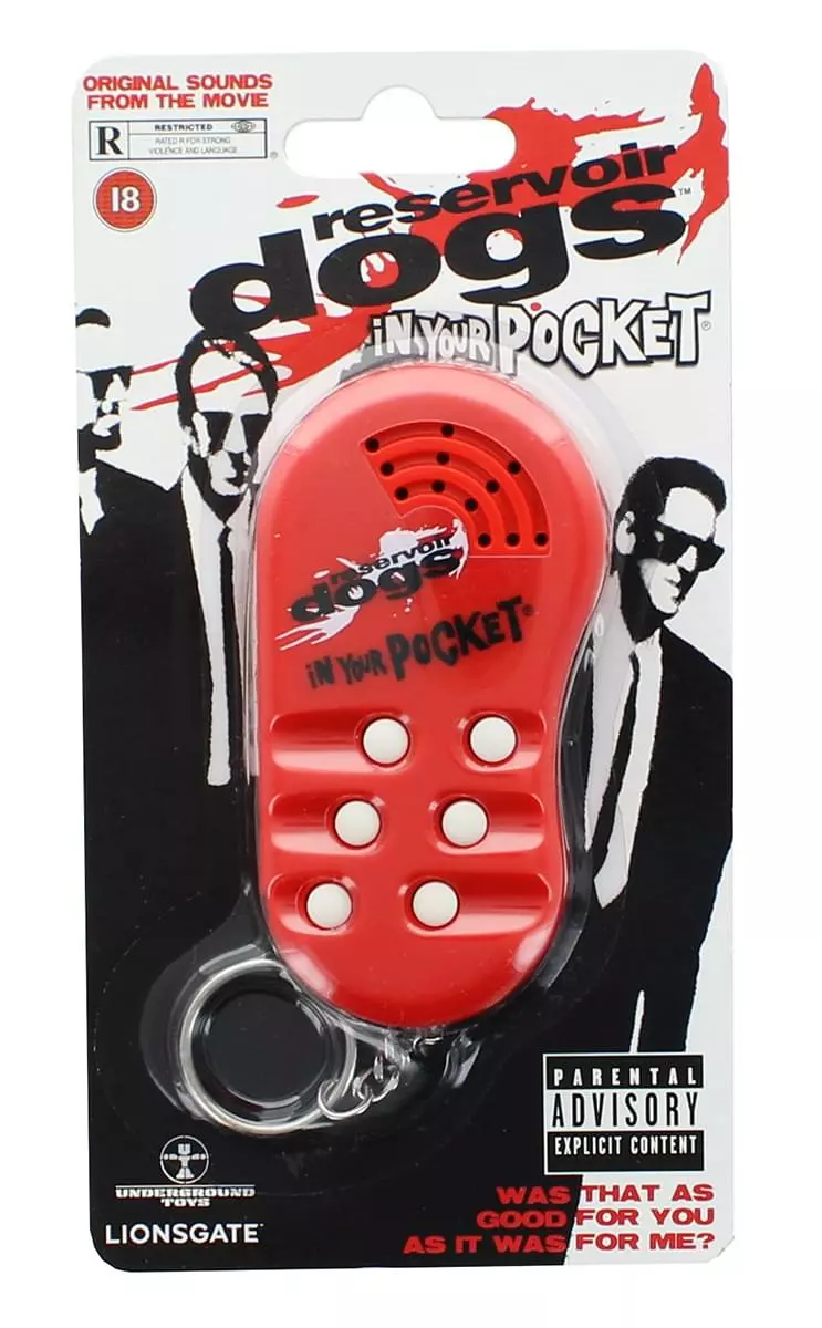 Seven20 Reservoir Dogs In Your Pocket R-Rated Electronic Talking Key Chain 3 Seven20 Reservoir Dogs In Your Pocket R-Rated Electronic Talking Key Chain