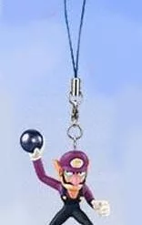 BANPRESTO Super Mario Bros Mario Party 4 Clip On/Keychain Figure Waluigi