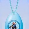 BANPRESTO Super Mario Mario Motorcycle Mini Sound Drop Swing Clip On Keychain