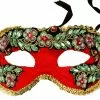 Bauer Pacific Imports Princess Floral Adult Costume Mask Style D -Bioworld Shop bpi 10110 d ca