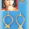 Forum Novelties Economy Metal Snake Costume Earrings -Bioworld Shop frm 25014 c