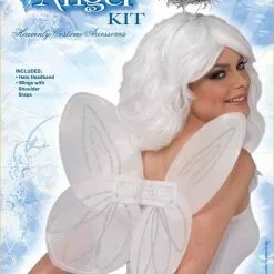Forum Novelties Angel Wings & Halo Costume Accessory Kit White