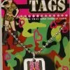 Forum Novelties Combat Cutie Dog Tag Costume Necklace -Bioworld Shop frm 62957 c f8b33035 9e39 4c61 b40f db55dc046aec