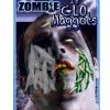 Forum Novelties Zombie Glo Maggots 18 PIece Costume Accessory -Bioworld Shop frm 66339 ca