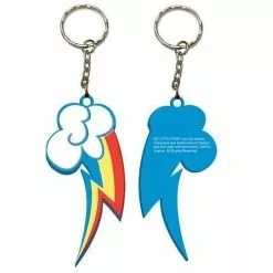 Ripple Junction My Little Pony Rainbow Lightning Keychain