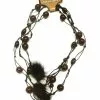Ruby Slipper Sales Co., LLC (Rubies) Caveman Woman Stone Age Barbarian Adult Costume Necklace -Bioworld Shop rub 9563 csdg