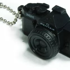 Takara Pentax Capsule Mini Camera Keychain MX Black Camera